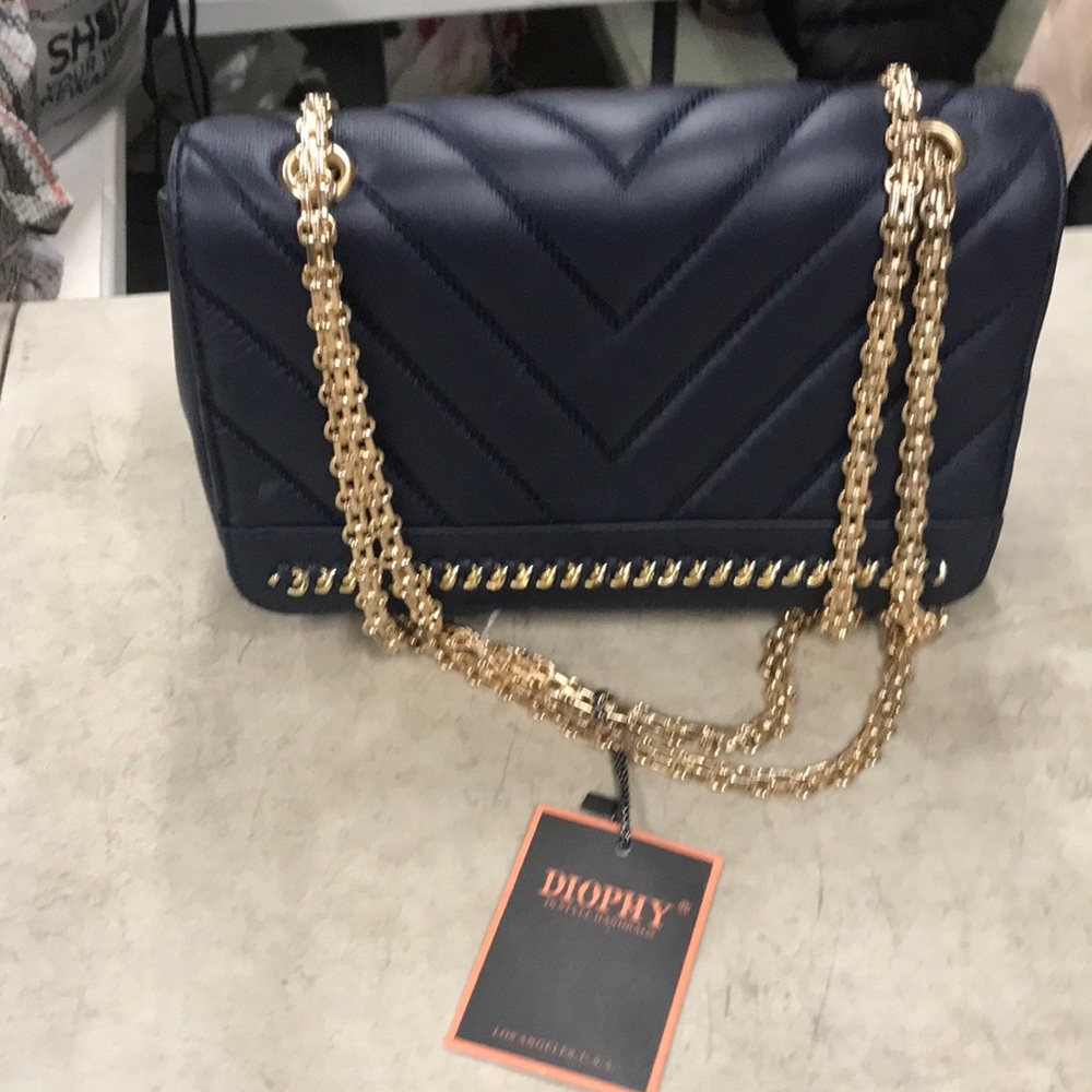 Blue purse